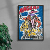 Charge contemporary wall art print by Caitlin Flood-Molyneux - sold by DROOL