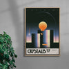 Crystalis C/1995 O1 contemporary wall art print by Sandro Rybak - sold by DROOL