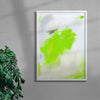 Splash contemporary wall art print by Dom Russo - sold by DROOL