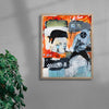 The last ever Jockey contemporary wall art print by Billy Bagilhole - sold by DROOL
