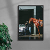 HORSEWASHING contemporary wall art print by Ces XC - sold by DROOL