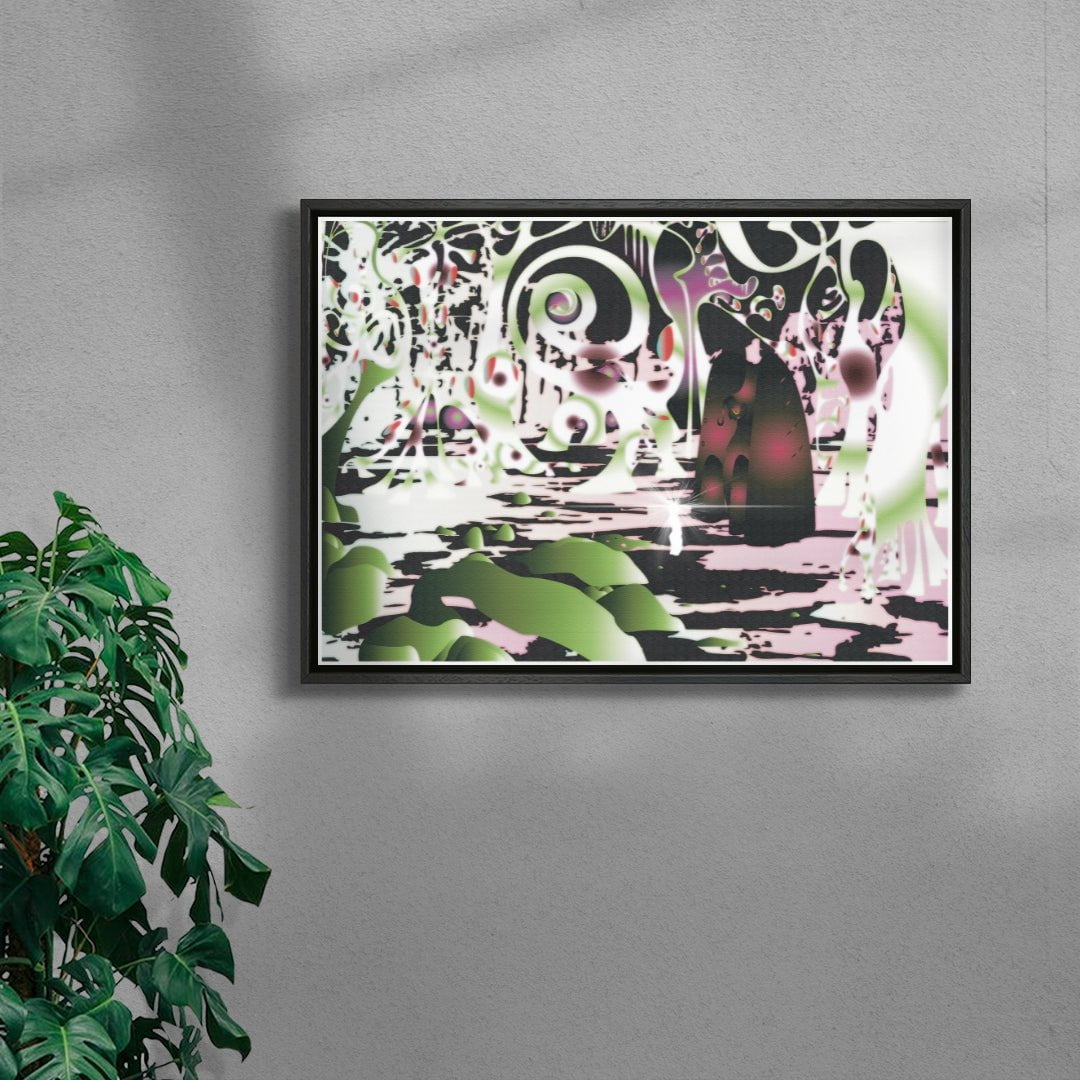 Fen Assembly contemporary wall art print by Firpal Jawanda - sold by DROOL