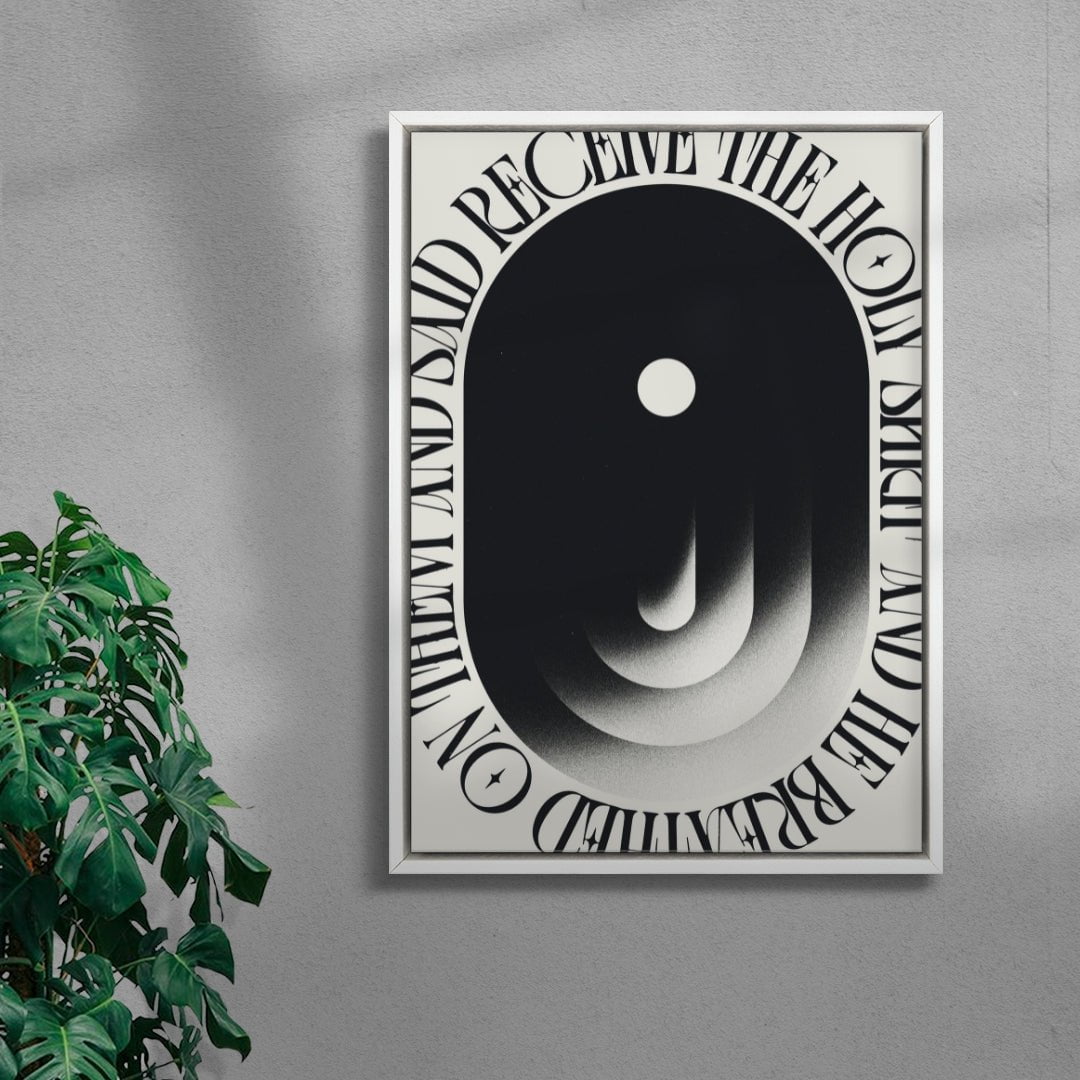 LIGHT UPON THEM contemporary wall art print by Xtian Miller - sold by DROOL