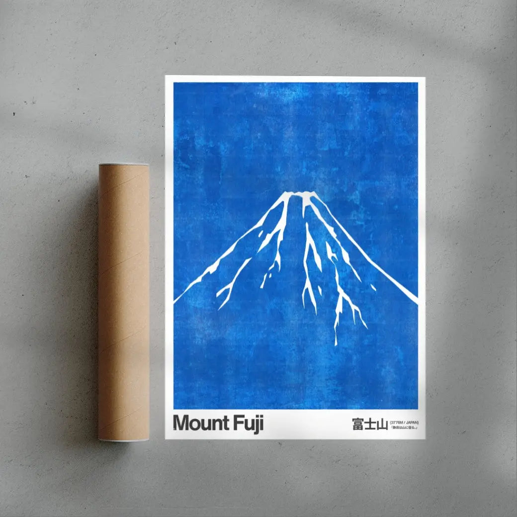 Fuji in Blue Silence