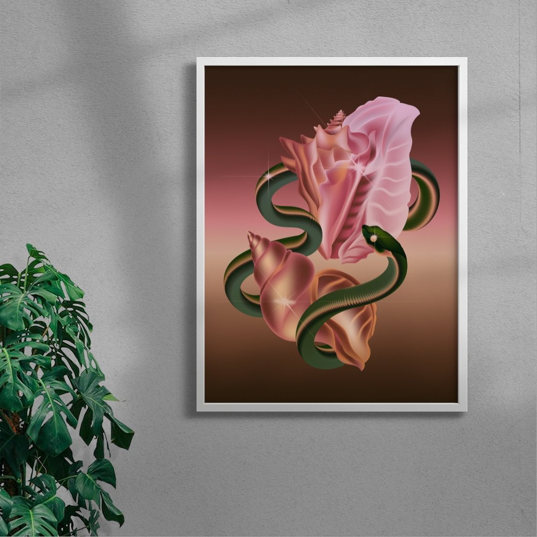 Until We Meet Again contemporary wall art print by Paulina Almira - sold by DROOL