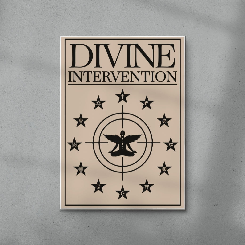 Divine Intervention contemporary wall art print by Utsav Verma - sold by DROOL