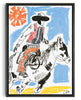 Load image into Gallery viewer, Rapid contemporary wall art print by Caitlin Flood-Molyneux - sold by DROOL