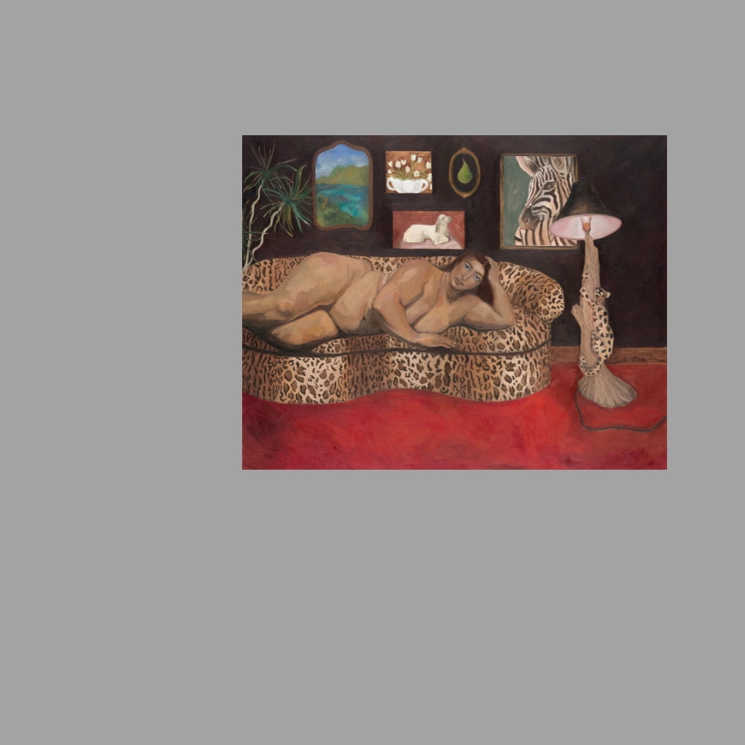 It's kitsch, I love it contemporary wall art print by Sophie Goudman-Peachey - sold by DROOL