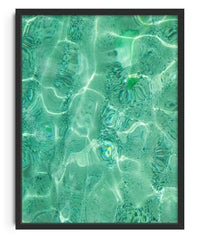 Thumbnail for haze in the water contemporary wall art print by Eve Lee - sold by DROOL