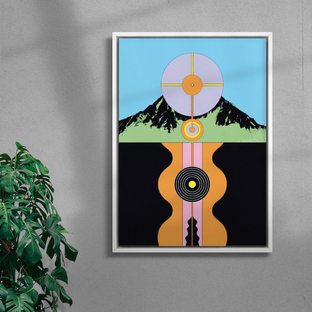 Atami contemporary wall art print by Shinzo Noda - sold by DROOL