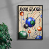 Don Glori at The Curtin contemporary wall art print by Rowena Lloyd - sold by DROOL