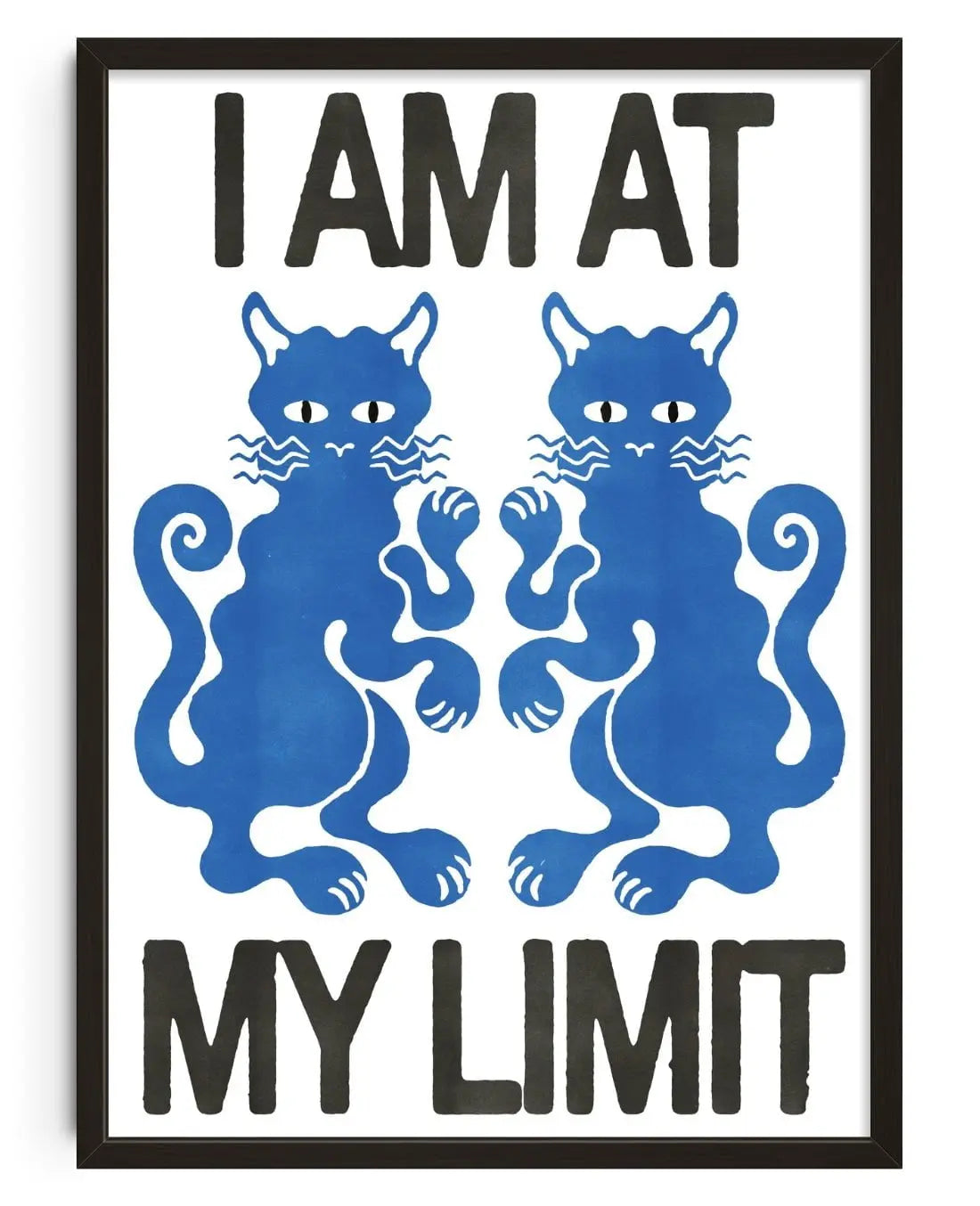 At my Limit contemporary wall art print by Alexander Khabbazi - sold by DROOL