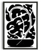 Load image into Gallery viewer, Monstera contemporary wall art print by Konrad Grafik - sold by DROOL
