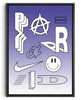 Load image into Gallery viewer, Paranoid contemporary wall art print by Ignorance1 - sold by DROOL