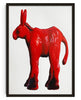 Cargar imagen en el visor de la galería, Toy Donkey contemporary wall art print by River Cousin - sold by DROOL