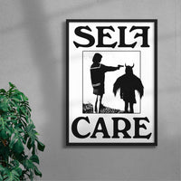 Thumbnail for Self Care contemporary wall art print by Utsav Verma - sold by DROOL