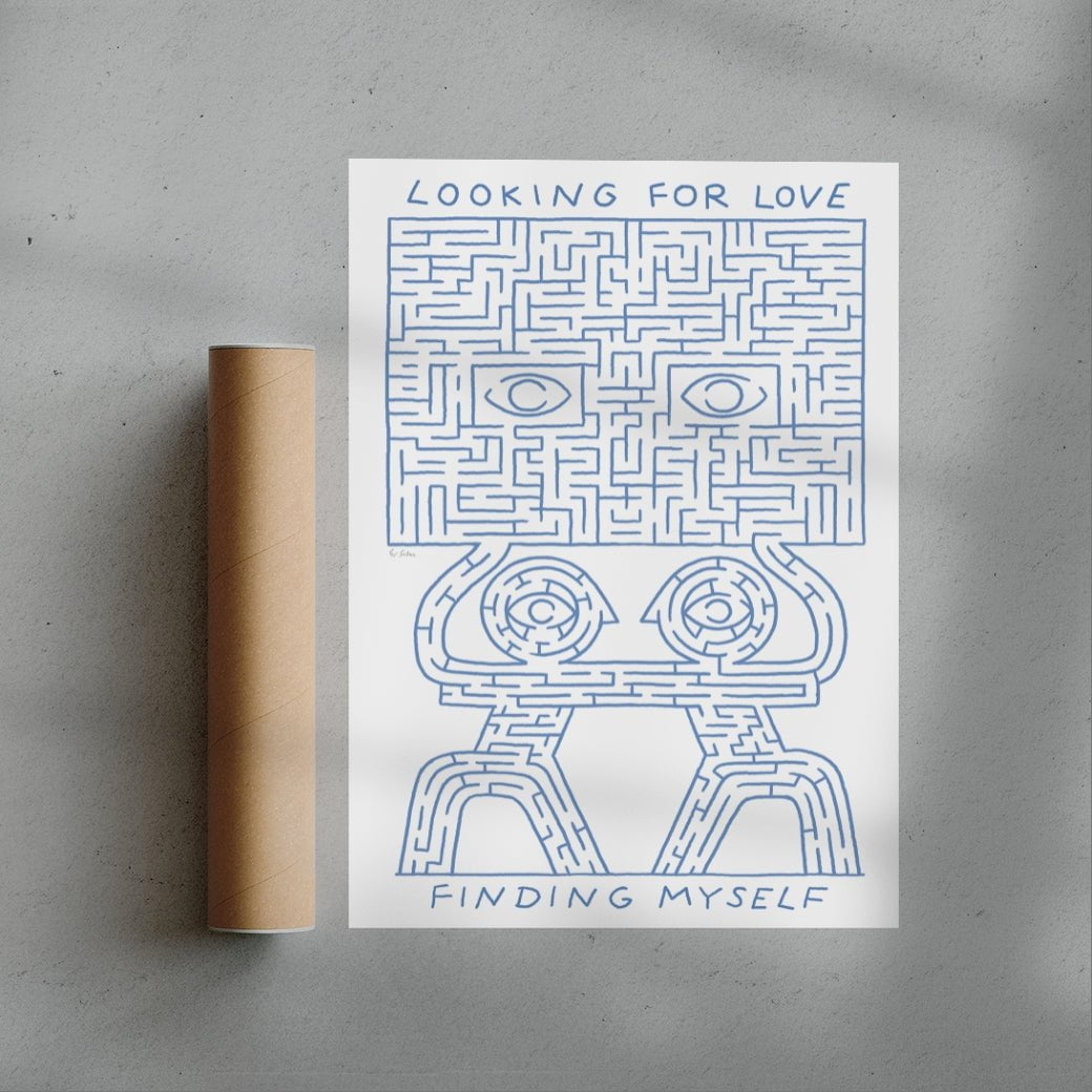 Looking For Love contemporary wall art print by Eric Schwarz - sold by DROOL