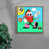Watermelon contemporary wall art print by Ovcharka - sold by DROOL