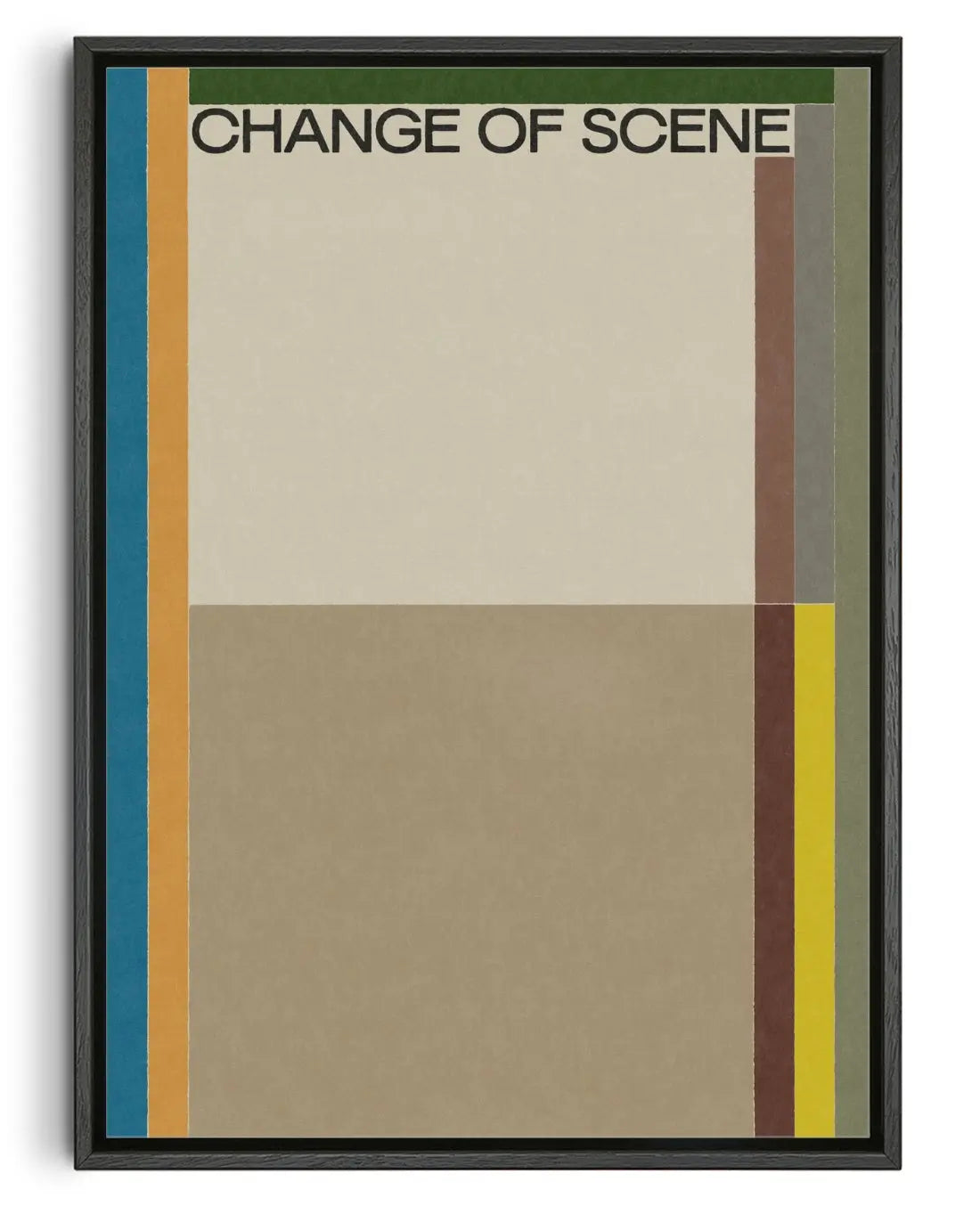Change of Scene contemporary canvas print by Henry M. - sold by DROOL