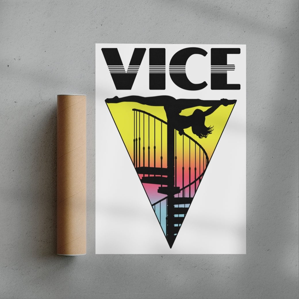 VICE contemporary wall art print by Utsav Verma - sold by DROOL