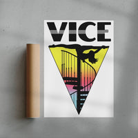 Thumbnail for VICE contemporary wall art print by Utsav Verma - sold by DROOL