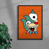Picasso Krusty contemporary wall art print by Ignorance1 - sold by DROOL