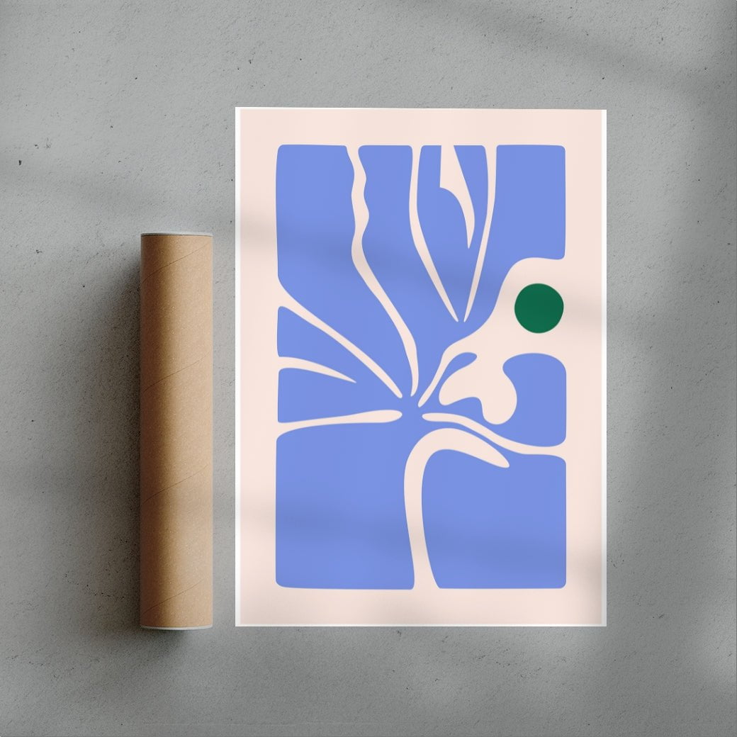Oasis contemporary wall art print by Kim Van Vuuren - sold by DROOL