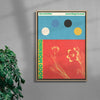 Rise and Shine contemporary wall art print by Imo Sinclair - sold by DROOL