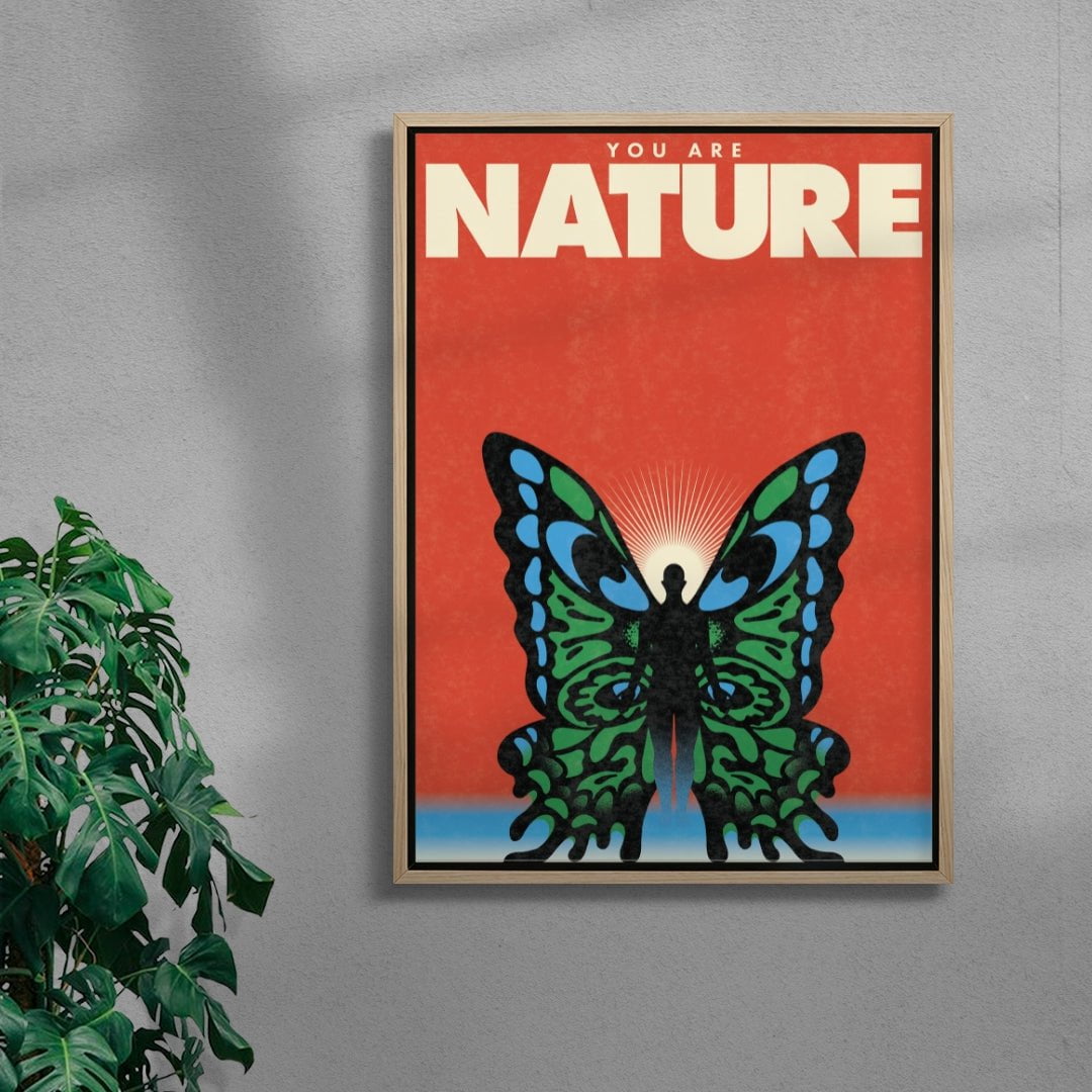 You are nature contemporary wall art print by Dohee Kwon - sold by DROOL