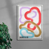 Abstract 02 contemporary wall art print by John Schulisch - sold by DROOL