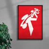 Big Boyz contemporary wall art print by Edan Strachan - sold by DROOL