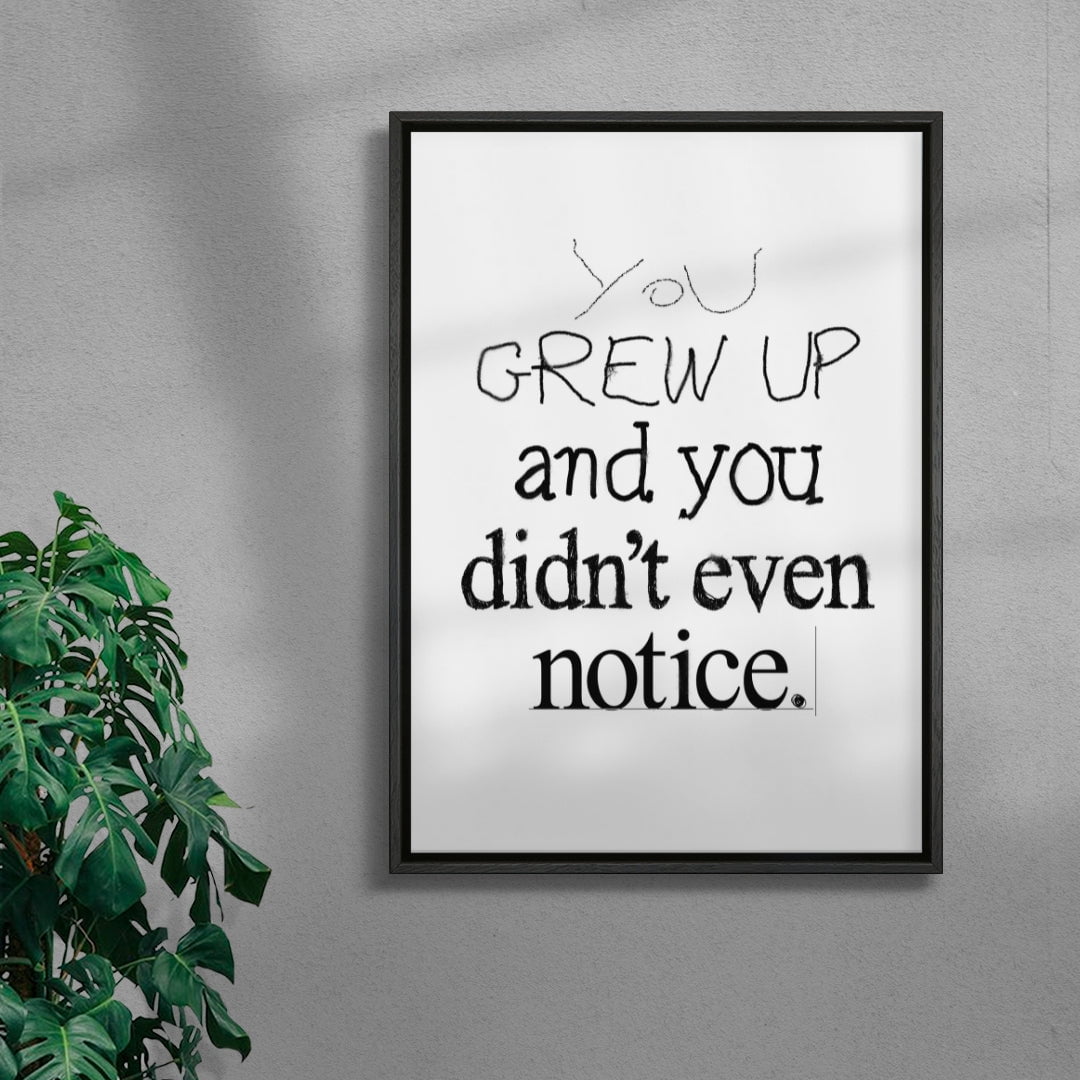 YERN contemporary wall art print by Eddie Loughran - sold by DROOL