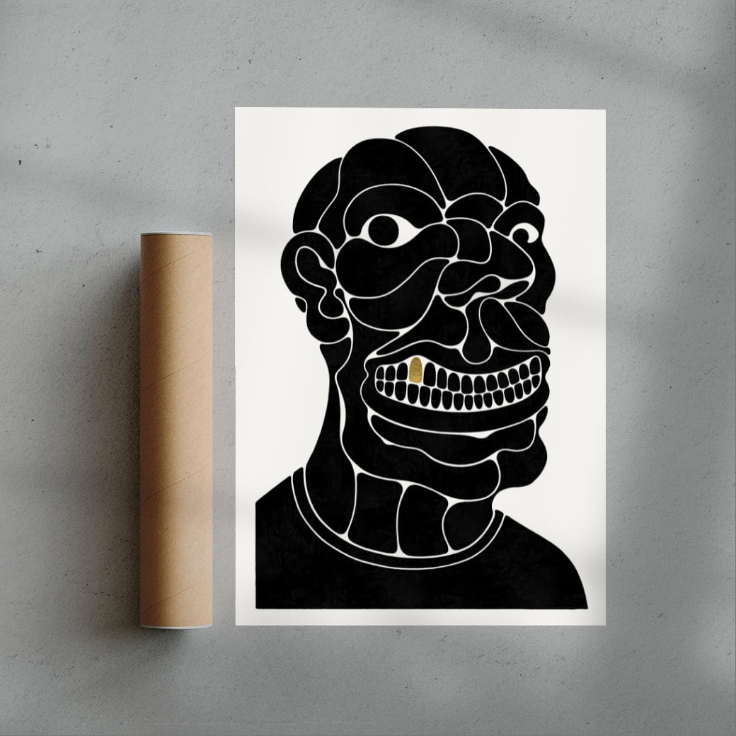Unseeker contemporary wall art print by Henrik Delehag - sold by DROOL