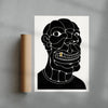 Unseeker contemporary wall art print by Henrik Delehag - sold by DROOL