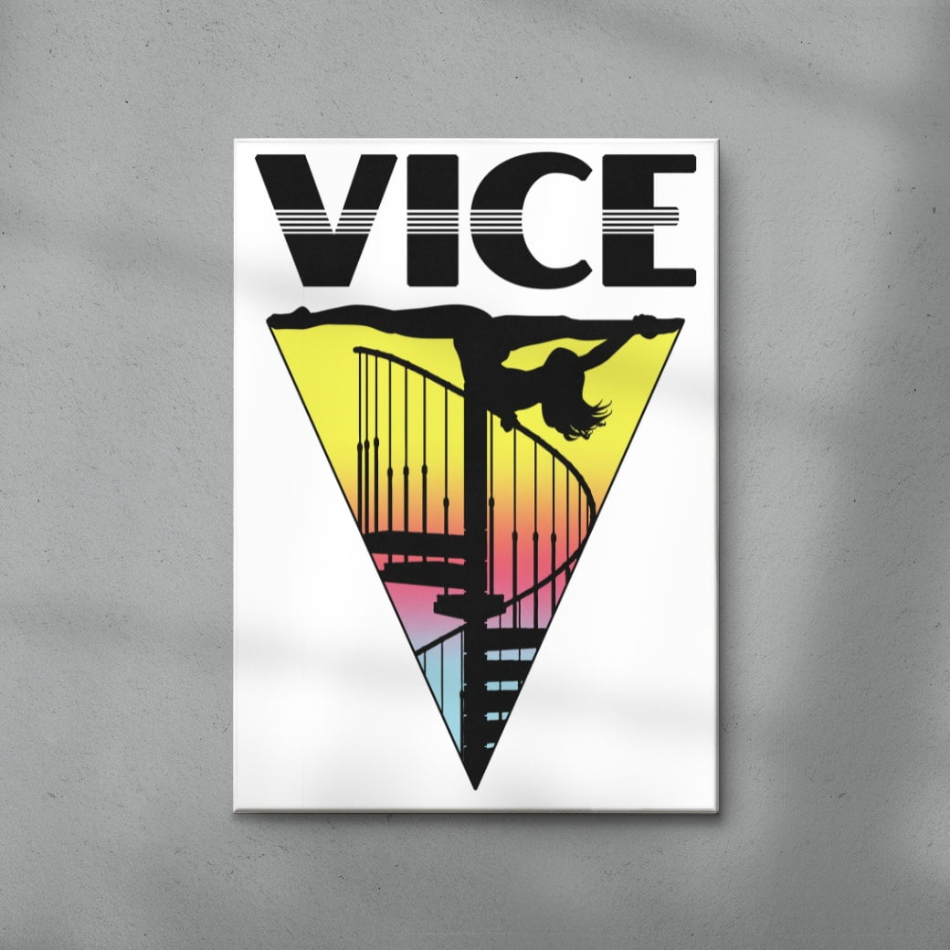 VICE contemporary wall art print by Utsav Verma - sold by DROOL