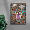 The only things that will be left after a nuclear holocaust are cockroaches and Cher contemporary wall art print by Daukantė - sold by DROOL