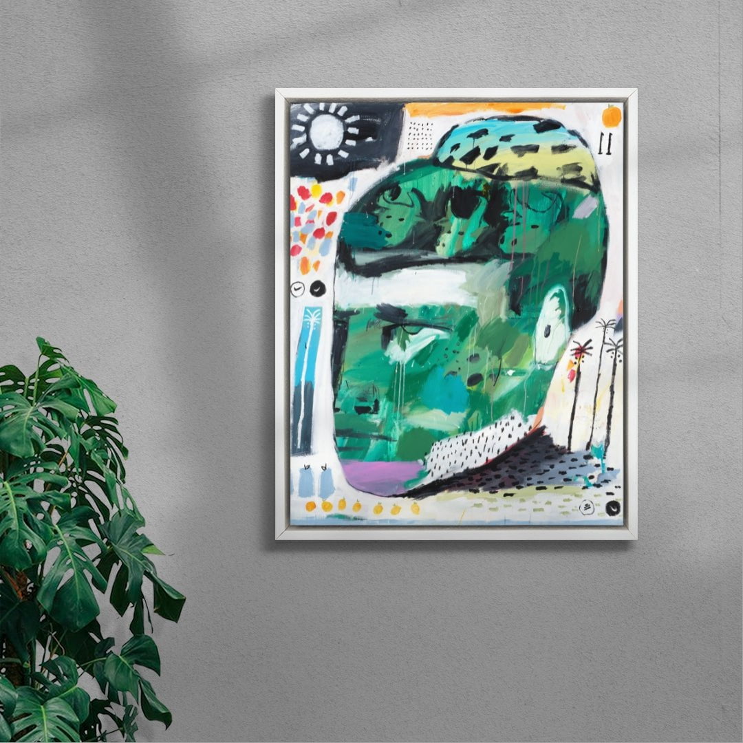 Viva Gareth Bale contemporary wall art print by Billy Bagilhole - sold by DROOL
