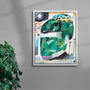 Viva Gareth Bale contemporary wall art print by Billy Bagilhole - sold by DROOL