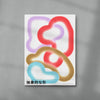 Abstract 02 contemporary wall art print by John Schulisch - sold by DROOL