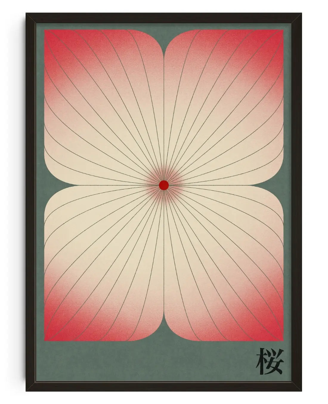Sakura contemporary art print by Henry M. - sold by DROOL