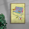 UK SUMMER contemporary wall art print by Laurie Campbell - sold by DROOL