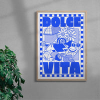 Thumbnail for Dolce Vita contemporary wall art print by Paolinoshka - sold by DROOL