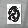 ORBITY contemporary wall art print by Przemek Bizoń - sold by DROOL