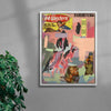 Alternate contemporary wall art print by Caitlin Flood-Molyneux - sold by DROOL