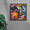 Ambush contemporary wall art print by Caitlin Flood-Molyneux - sold by DROOL