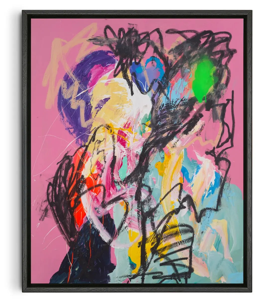 CATALINA RELUCE contemporary canvas print by Pink Morro - sold by DROOL