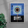 Izu contemporary wall art print by Shinzo Noda - sold by DROOL