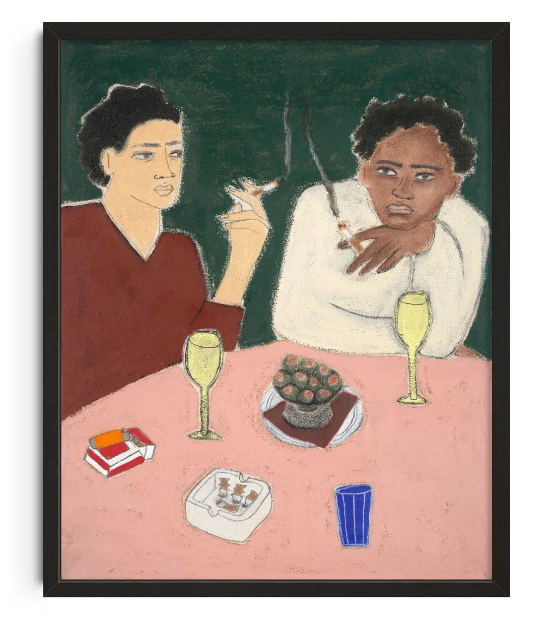 Prima Pasti contemporary art print by Lottie Burns - sold by DROOL