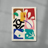 Paper Garden contemporary wall art print by Stell Paper - sold by DROOL