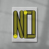 YES contemporary wall art print by Ignorance1 - sold by DROOL